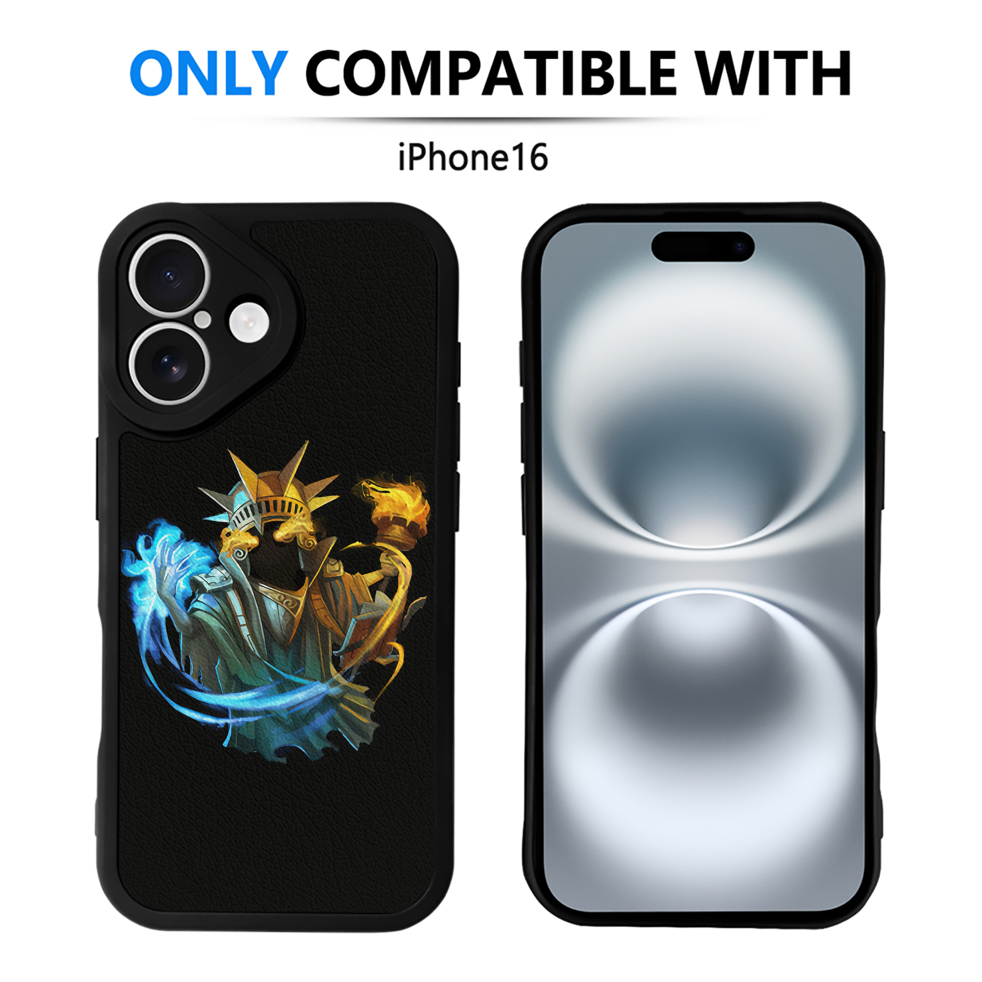 リーグ・オブ・レジェンド League of Legends LOL 【iPhone 16シリーズ対応】シリコンスマホケース（レザー調） 材質：シリコン